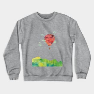 Sunset Balloon Crewneck Sweatshirt